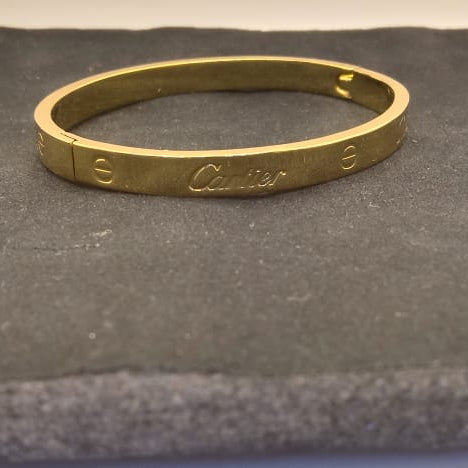 Classic Cute Bear Stainless Steel Bracelets Bangles For Women Men Luxury Fashion