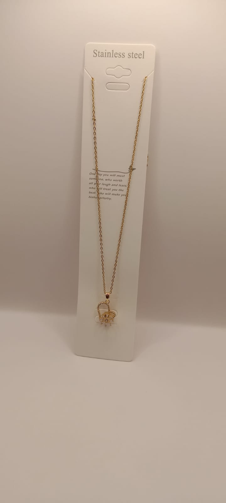 Opal Butterfly Pendant Necklace Sweater Chain Long Necklace for Women Girls Jewelry